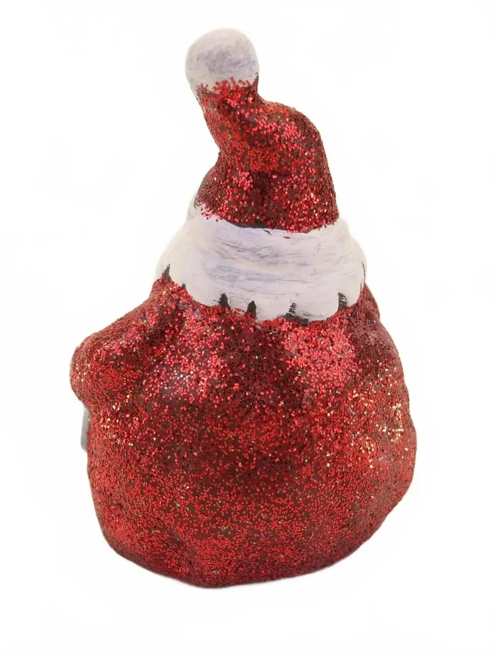 Festive Glitter Santa Claus Figurine Christmas Decoration